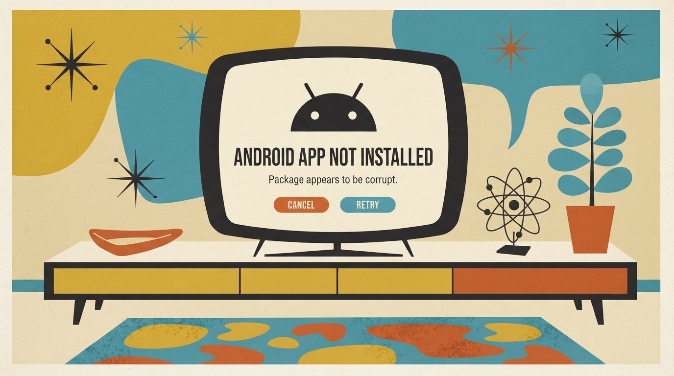 Android "app not installed" error fix