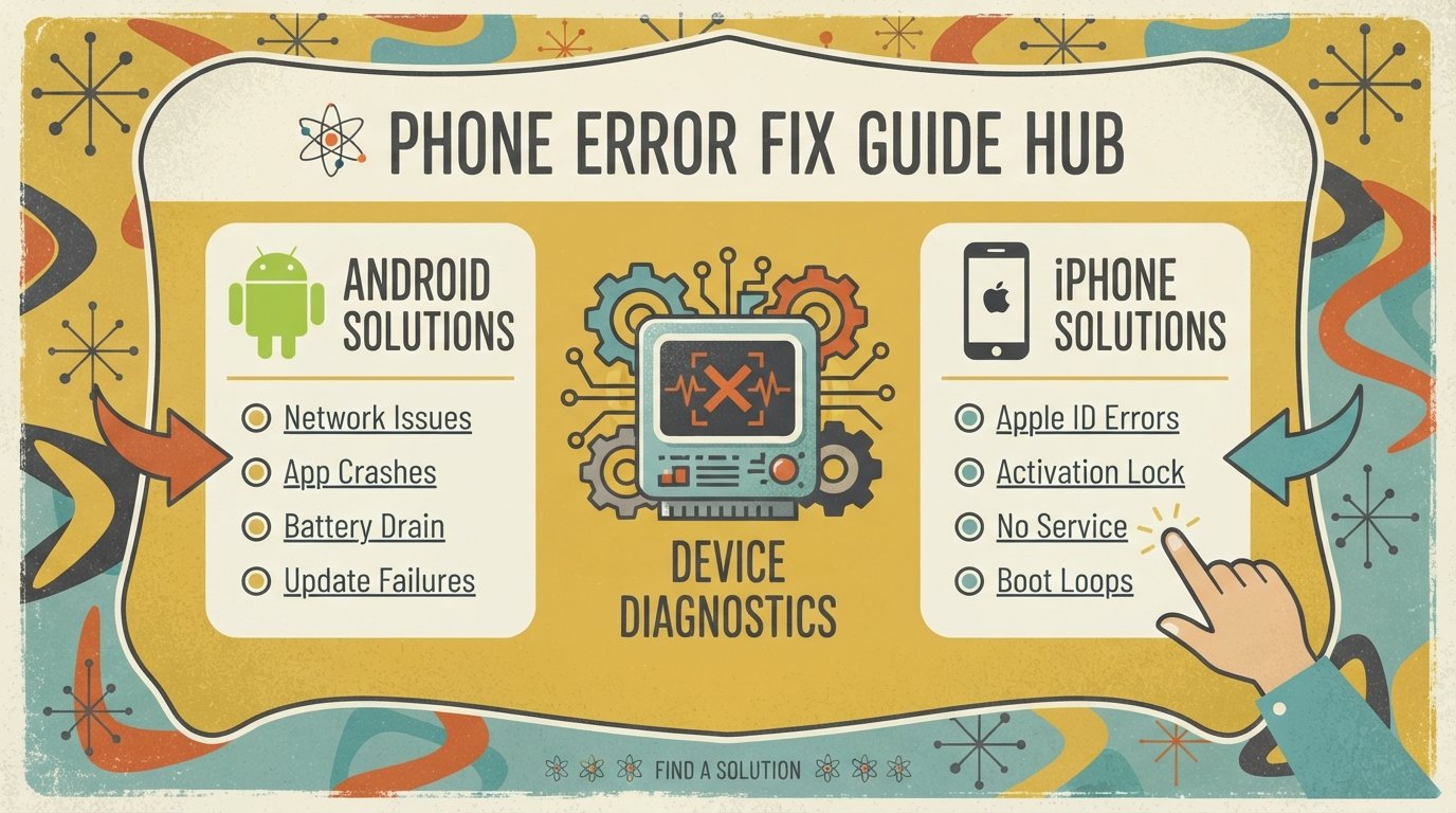 Fix phone errors step by step