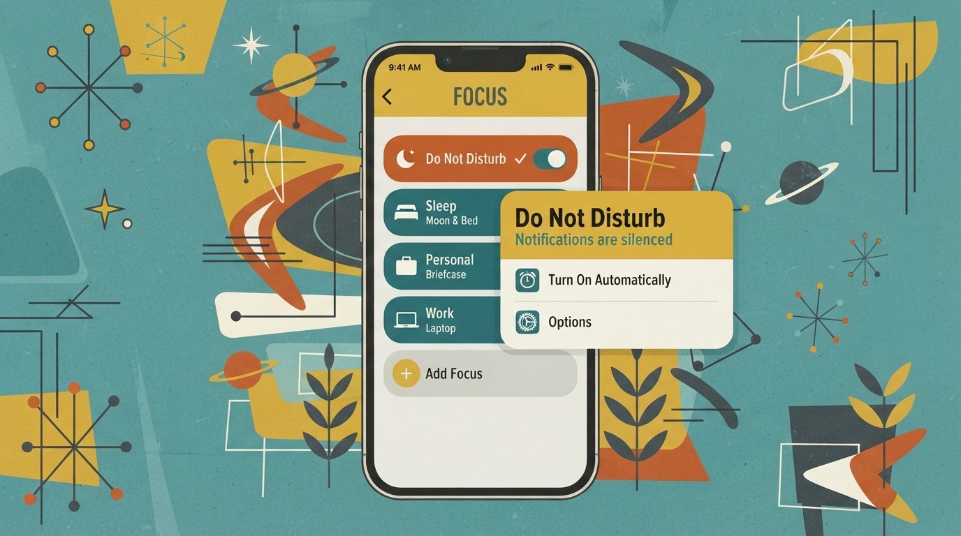 where is do not disturb on iphone